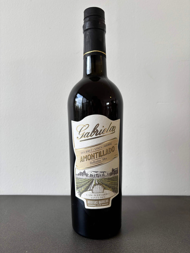 Bodega Barrero Gabriella Amontillado 500ml